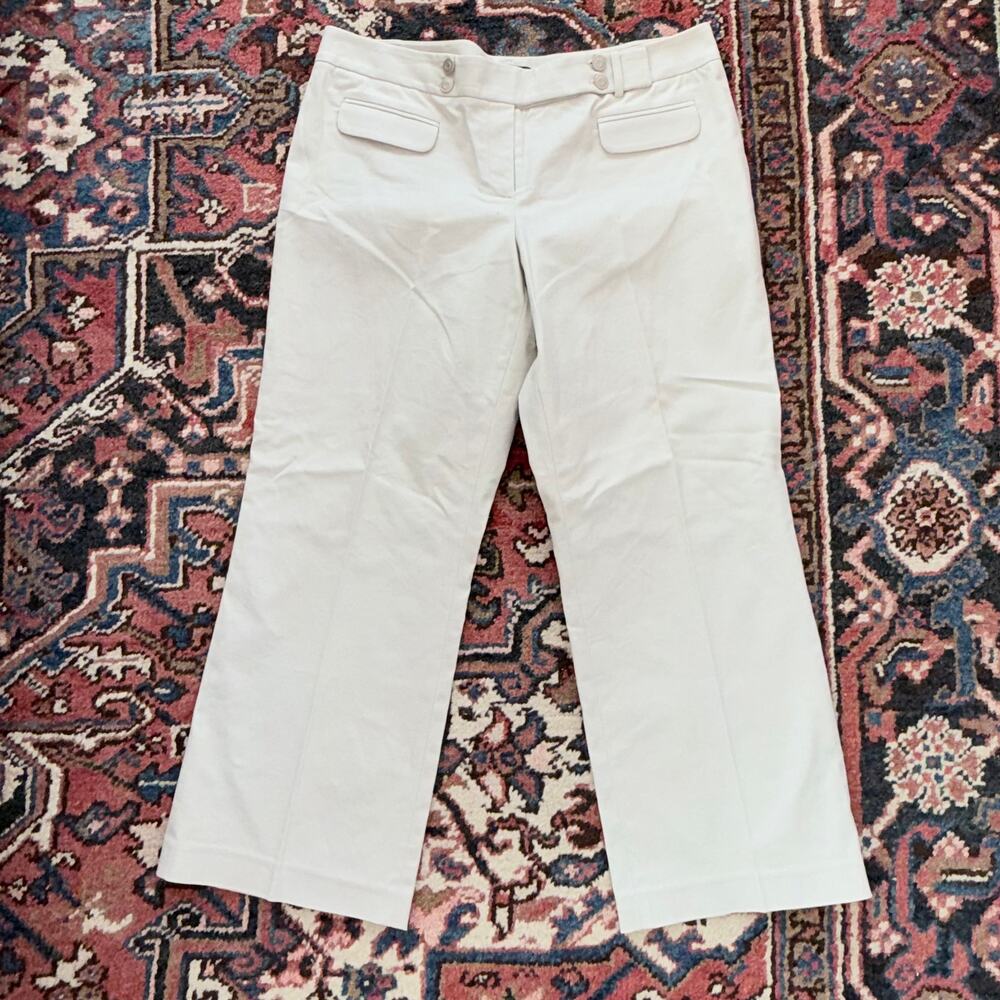 Etcetera 14 Dress Khaki Pants Smooth Stretch Cotton UNUSED CONDITION